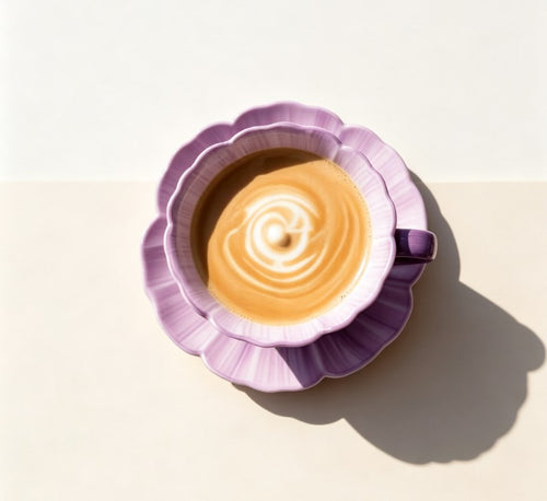 Modern Maple Leaf Ceramic Coffee Mug with Saucer - Elegant Hand-Feel Tea Cup for Home, Office & Housewarming Holiday Gifting